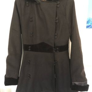 Hell Bunny Vintage Winter Coat in size Small